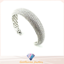 Bracelet en argent sterling Zircon 925 en argent sterling plaqué au rhodium 2015 (G41224s)